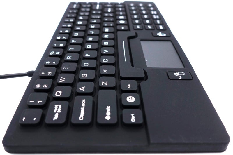 DSI Waterproof Mini Keyboard with Touchpad IP68 Washable Silicone KB-JH-IKB89 - Image 5